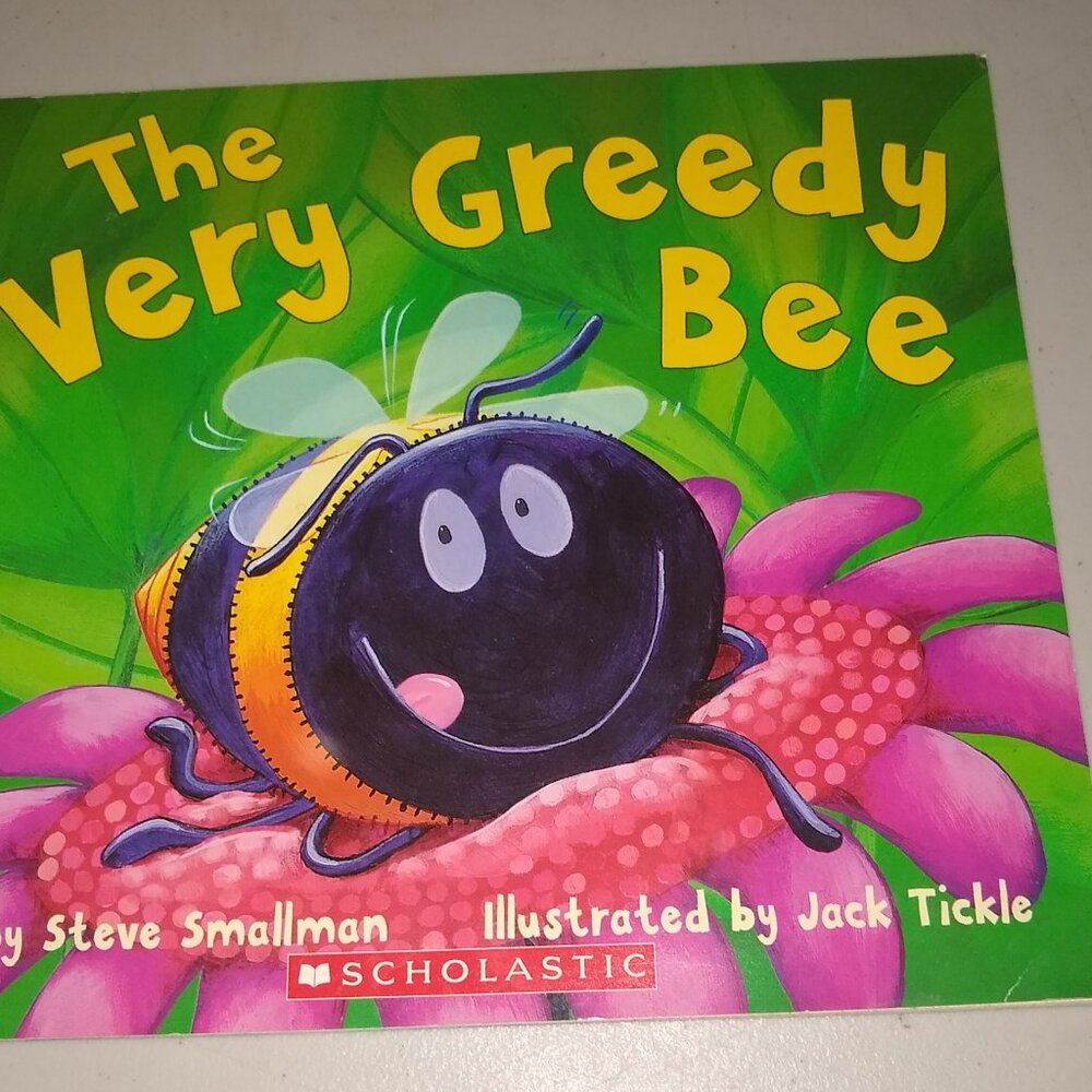 The Very Greedy Bee by Steve Smallman New Paperback